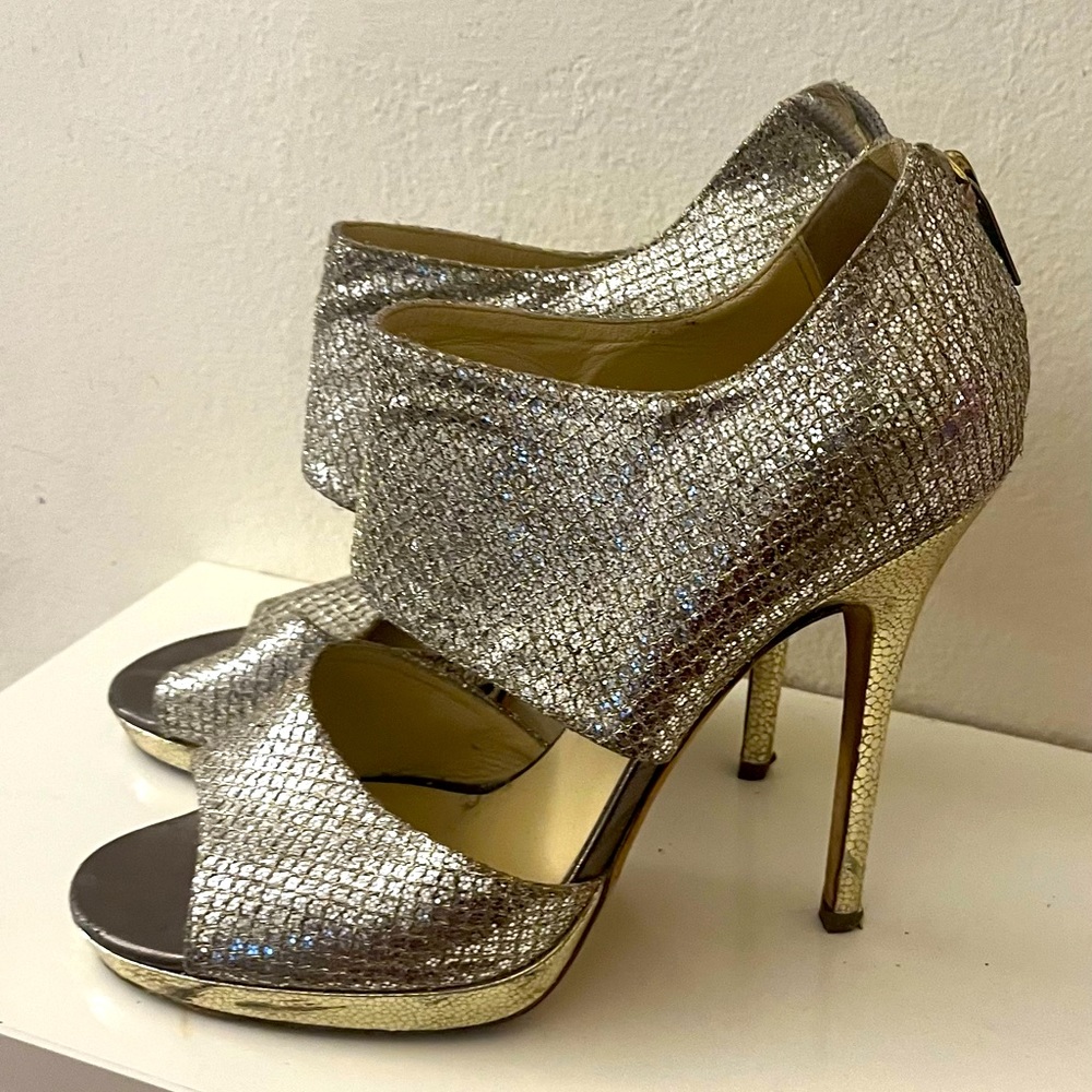 Jimmy Choo private champagne glitter